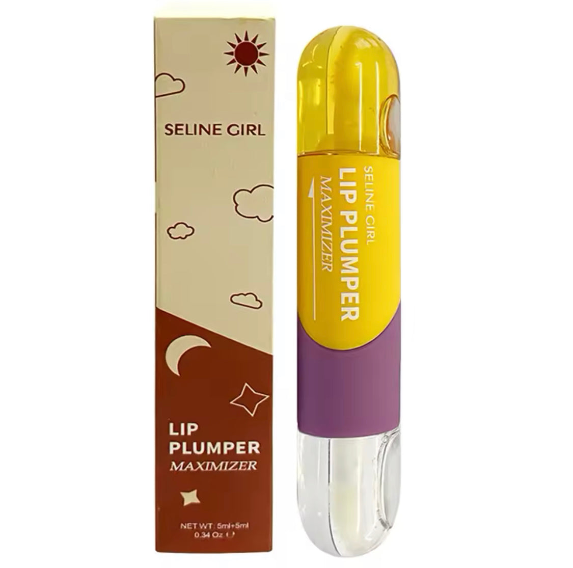 2 In 1 Moisturizing Lip Plumper Gloss, Instant Plumping Lip Oil, Brighten Lip Care Oil 2 In 1 Moisturizing Lip Plumper Gloss, Instant Plumping Lip Oil, Brighten Lip Care Oil